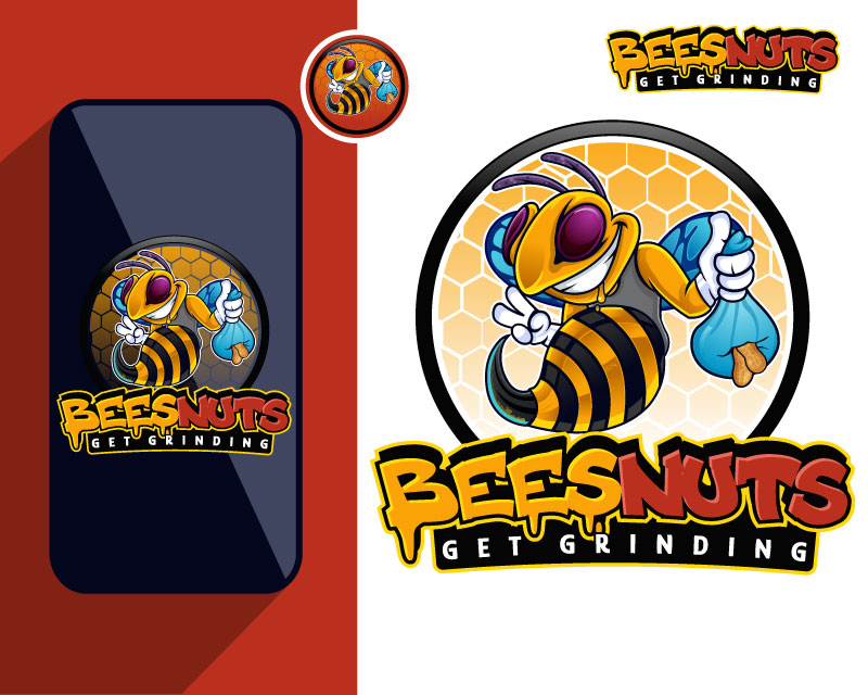 Logo Design for Bees Nuts
