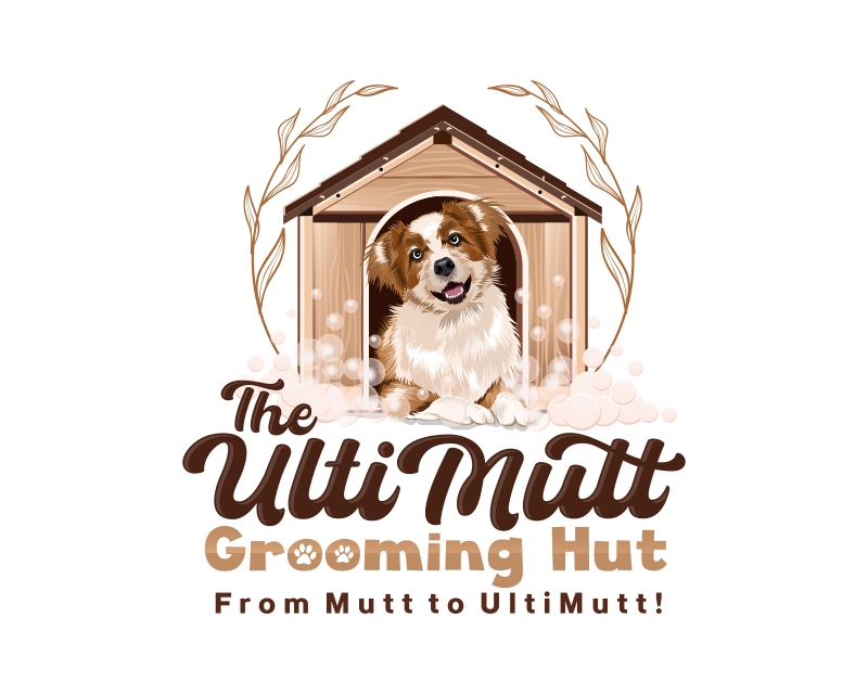 Logo Design for The UltiMutt Grooming Hut