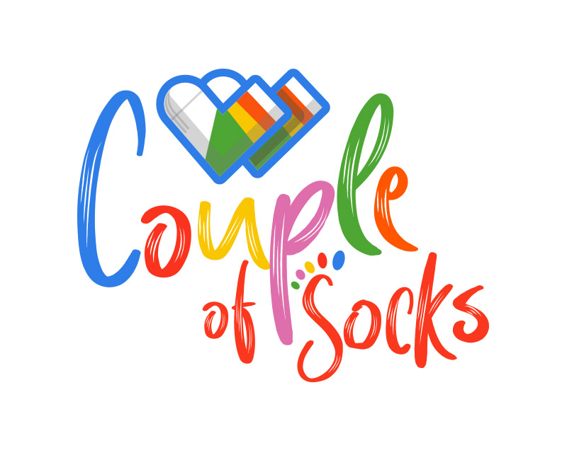 Logo Design for Couple of Socks