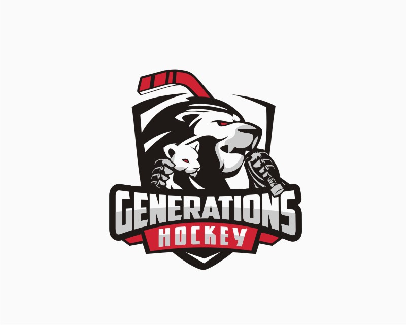 Logo Design for Generations Hockey