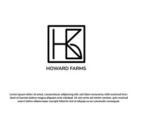 I need more of a brand and a name for the farm instead of a logo for a family farm with certain letters (H for last name) (CKGB family members) entry by iiffirmansyah94