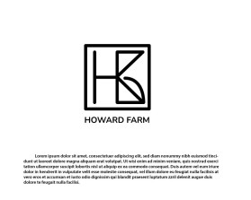 I need more of a brand and a name for the farm instead of a logo for a family farm with certain letters (H for last name) (CKGB family members) entry by iiffirmansyah94