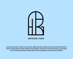 I need more of a brand and a name for the farm instead of a logo for a family farm with certain letters (H for last name) (CKGB family members) entry by iiffirmansyah94