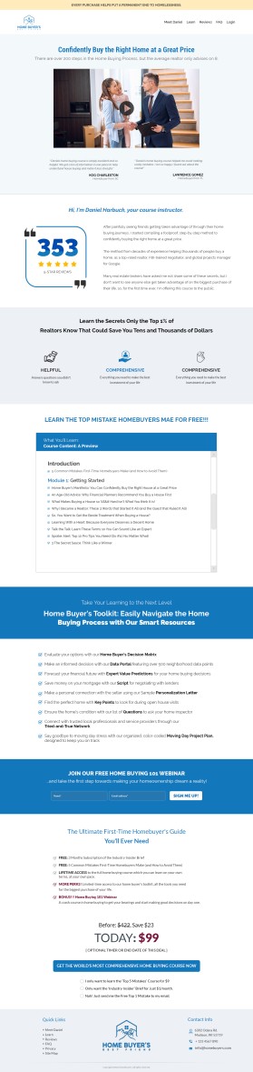 homebuyersbestfriend.com entry by DK Graphics