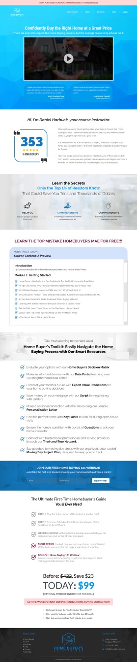 homebuyersbestfriend.com entry by DK Graphics