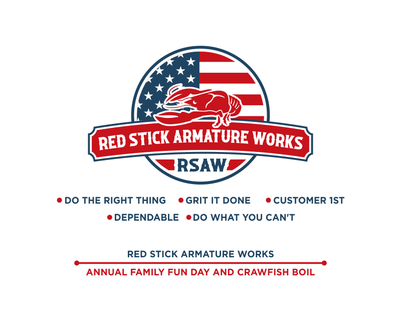 Logo Design for Red Stick Armature Works