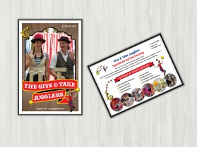 The Give & Take Jugglers entry by DK Graphics
