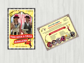The Give & Take Jugglers entry by DK Graphics