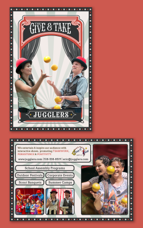 The Give & Take Jugglers entry by CreativeChamber