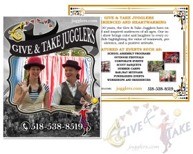 The Give & Take Jugglers entry by Adam