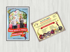 The Give & Take Jugglers entry by DK Graphics