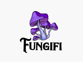 Mushroom product label for new company entry by Nyal_Nyul