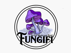 Mushroom product label for new company entry by Nyal_Nyul