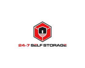 24-7 Self Storage entry by binbin design
