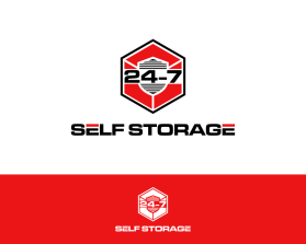 24-7 Self Storage entry by binbin design