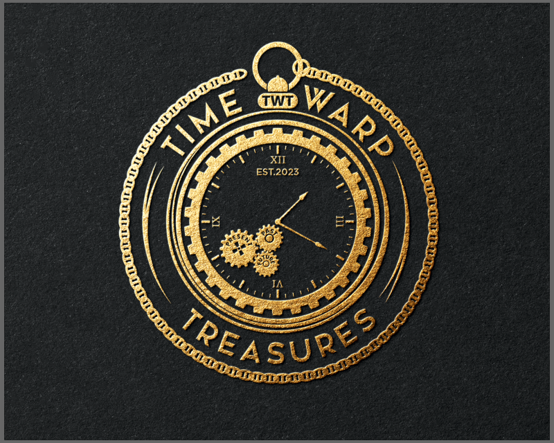 Logo Design for Time Warp Treasures