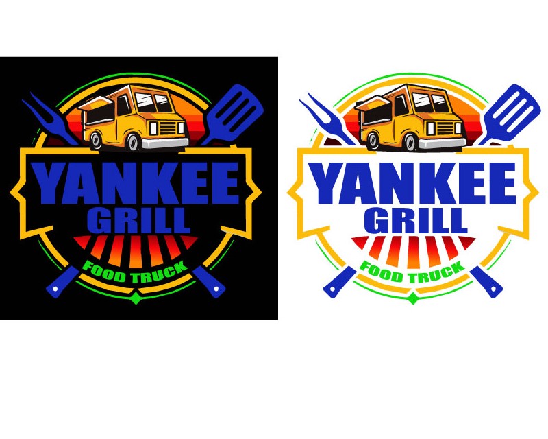 Logo Design for Yankee Grill Food Truck