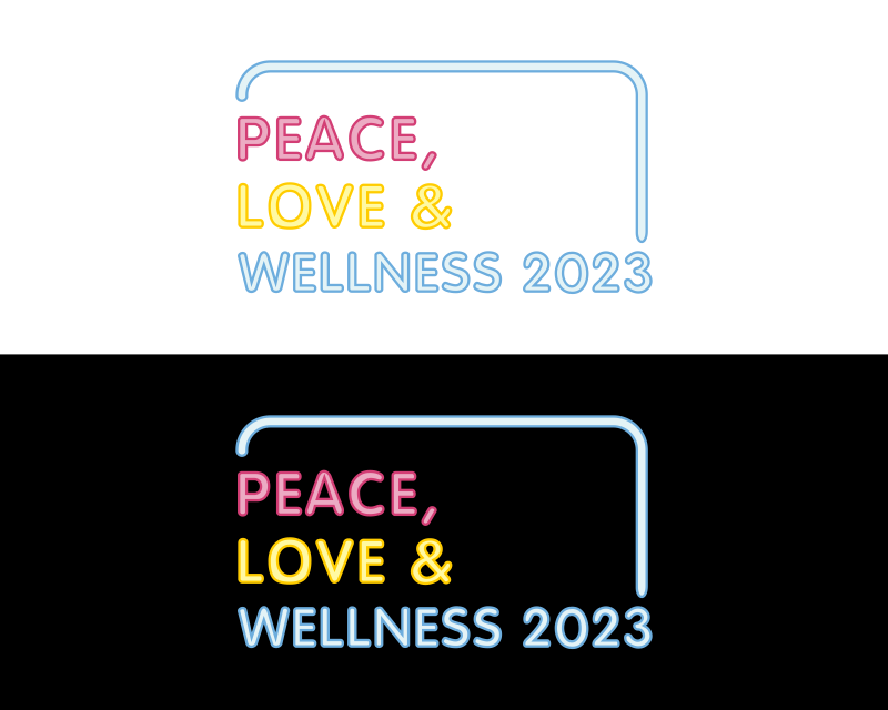 Logo Design for PEACE, LOVE and WELLNESS 2023
