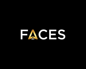 FACES with 77 integrated inside the word itself entry by Mza