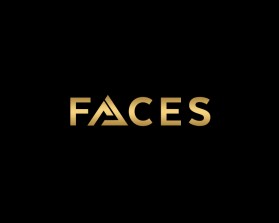 FACES with 77 integrated inside the word itself entry by Adam