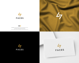 FACES with 77 integrated inside the word itself entry by manaf