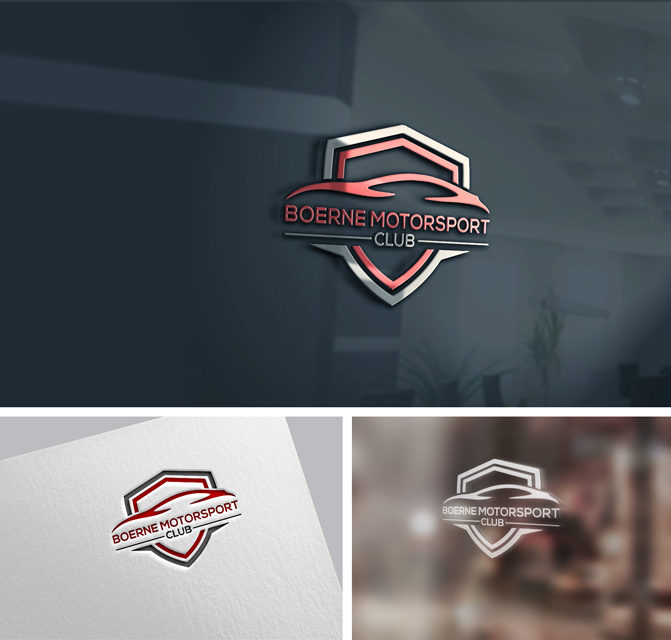 Logo Design for Boerne Motorsport Club