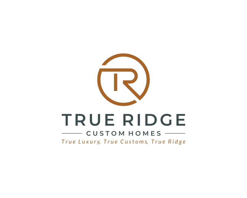 Logo Design for True Ridge Custom Homes