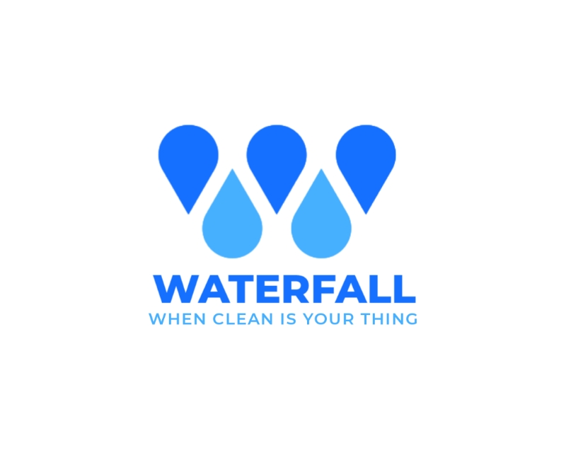 Logo Design for WaterfallClean.com