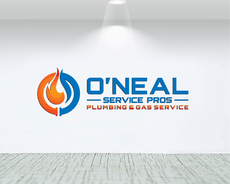 Logo Design for O’Neal Service Pros Plumbing and Gas
