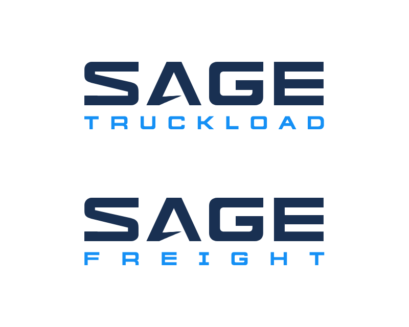 Logo Design for Sage Freight and Sage Truckload