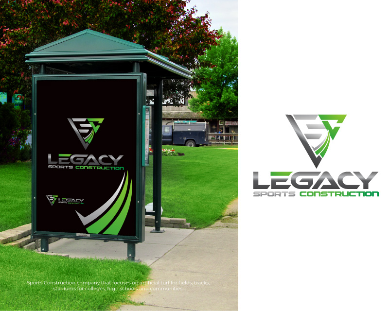 Logo Design for Legacy Sports Construction