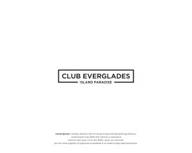 Club Everglades entry by muhammad manaf