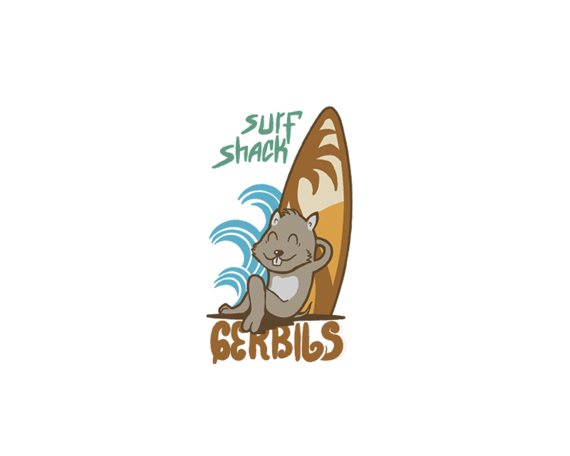 Cartoon Gerbil Mascot