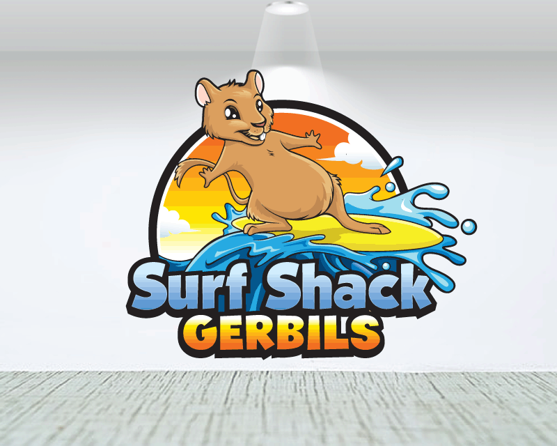 Brown Surfing Gerbil