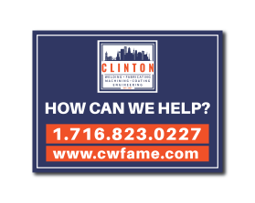 Yard sign design- Clinton www.cwfame.com entry by Jheebsyn 