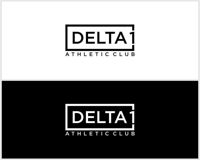 Logo Design for Delta 1 Athletic Club