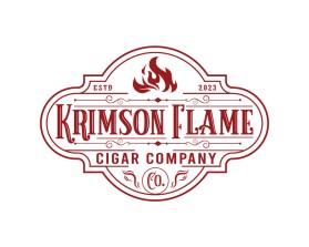 Krimson Flame Cigar Company (Co.) entry by plexdesign