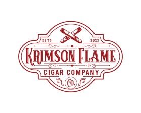Krimson Flame Cigar Company (Co.) entry by plexdesign