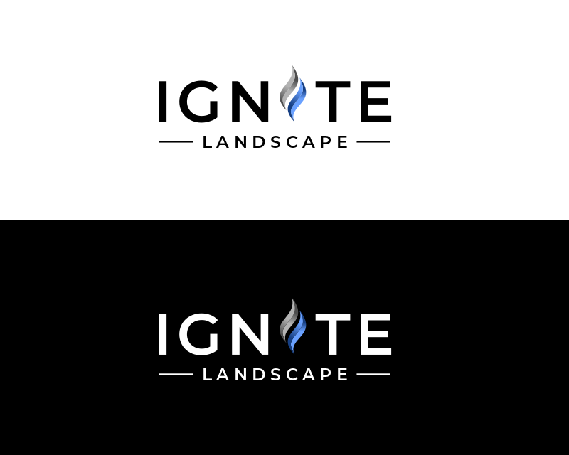 Logo Design for Ignite Landscape