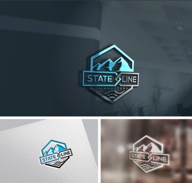 State Line Rain Gutters entry by LogoAmr