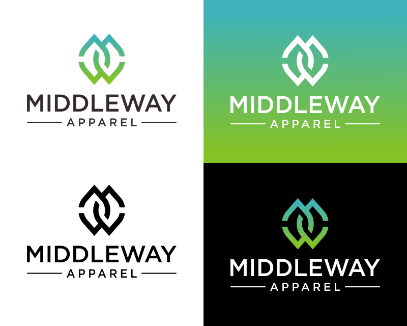 Logo Design for MiddleWay Apparel