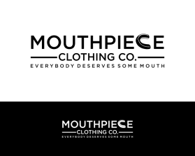 Mouthpiece Clothing Co. entry by binbin design