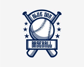Blue Sox Baseball entry by Debdan Das