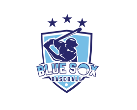 Blue Sox Baseball entry by Wildan