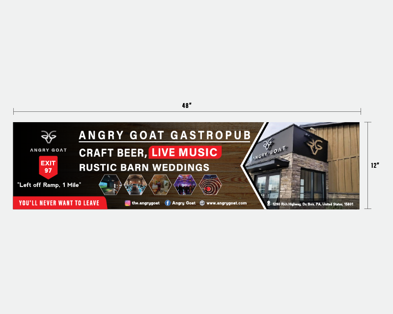Graphic Design for Angry Goat Enterprises, LLC