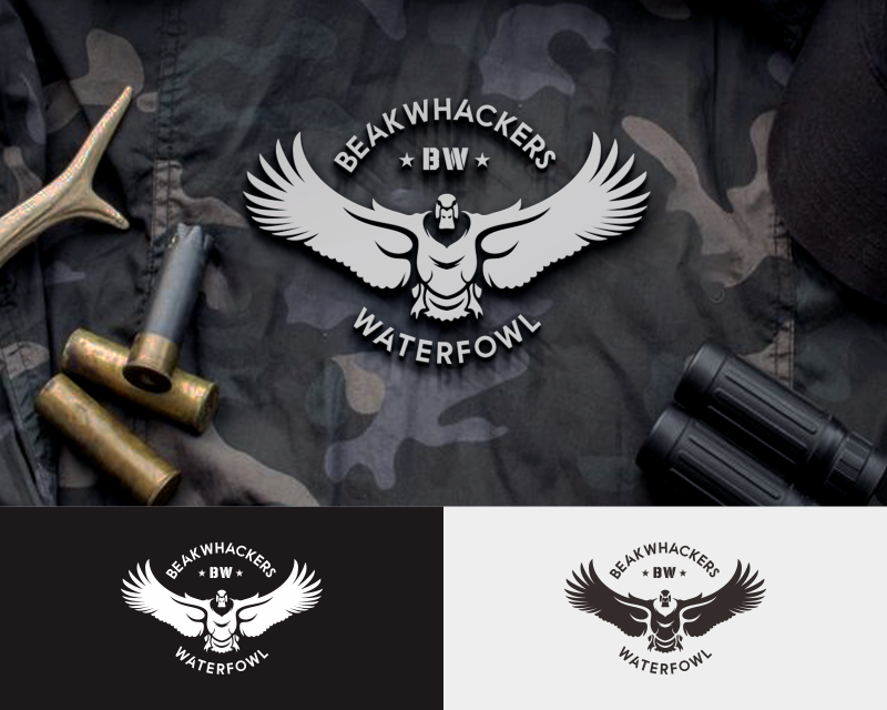 Logo Design for Beakwhackers Waterfowl