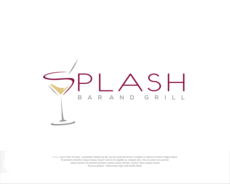Logo Design for Splash Bar and Grill