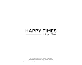Happy Times Party Decor entry by muhammad manaf