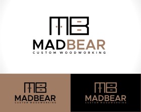 Winning entry: MadBear Custom Woodworking entry by danni sudyono