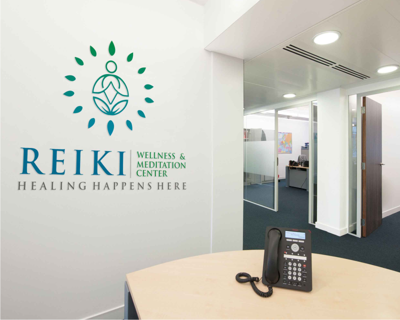Logo Design for Reiki Wellness & Meditation Center